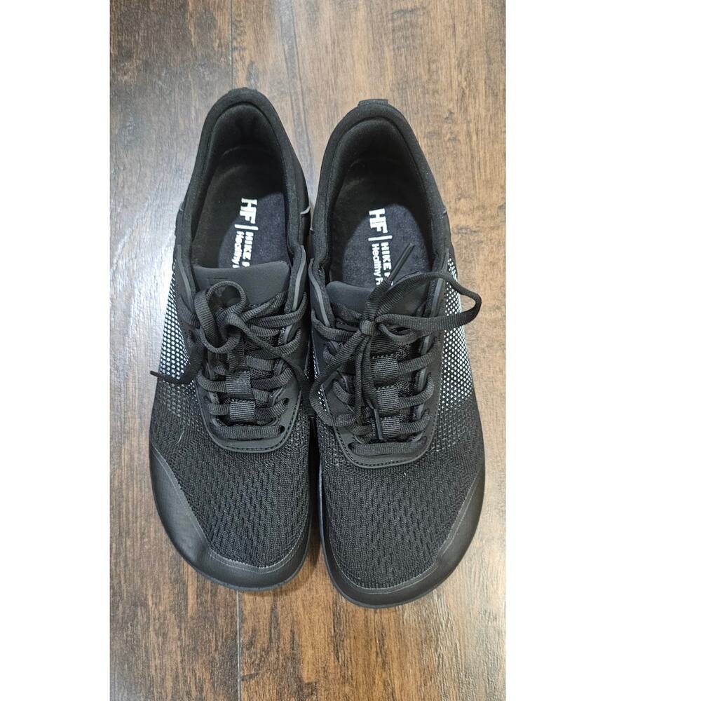 Hike Footwear Stride Barefoot Shoes Size Women 9/9.5 Men 7/7.5 New Black Gray